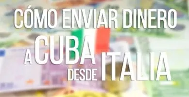 enviar dinero a cuba desde italia