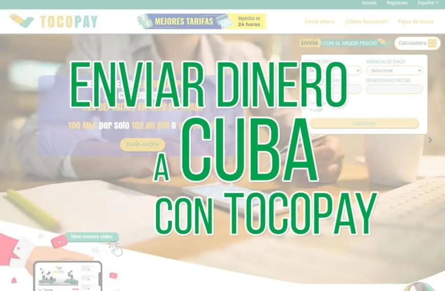 enviar remesas a cuba con tocopay